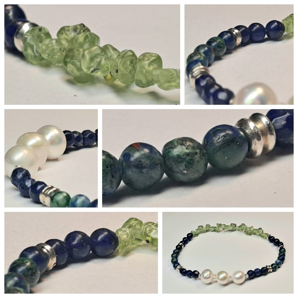 * EMOTIONAL STABILITY * CREATIVE INSPIRATION GEMSTONE BEADED BRACELET